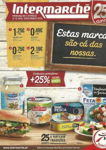 O folheto promocional em vigor vai até 15 de Agosto, mas outras promoções bem agradáveis estão preparadas para as próximas semanas no Intermarché