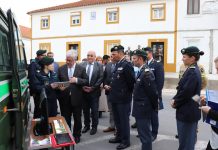 Cabrita em Salvaterra apadrinhou novo quartel da GNR na sede de concelho