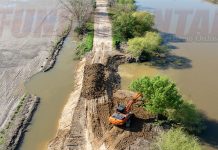 Azambuja: autarquia repara estrada de acesso ao Palácio – via foi destruída pelas cheias recentes