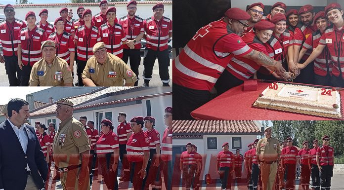 Alenquer: Cruz Vermelha celebrou 40.º aniversário com juramento de Bandeira de novos socorristas